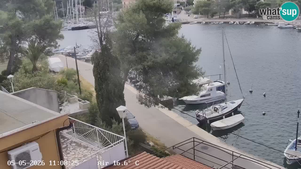 Livecam Vrboska marina | Hvar island | Dalmatia