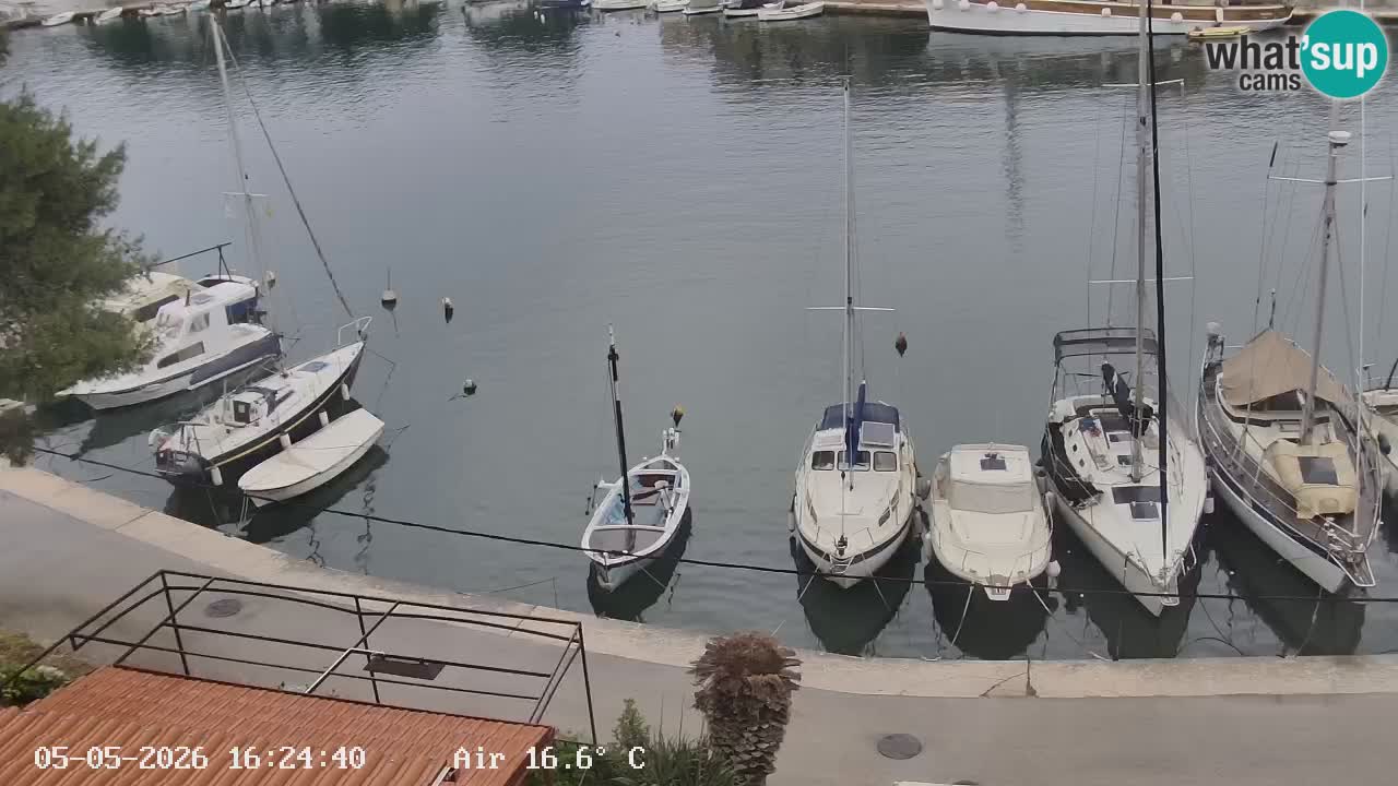 Livecam Vrboska marina | Hvar island | Dalmatia