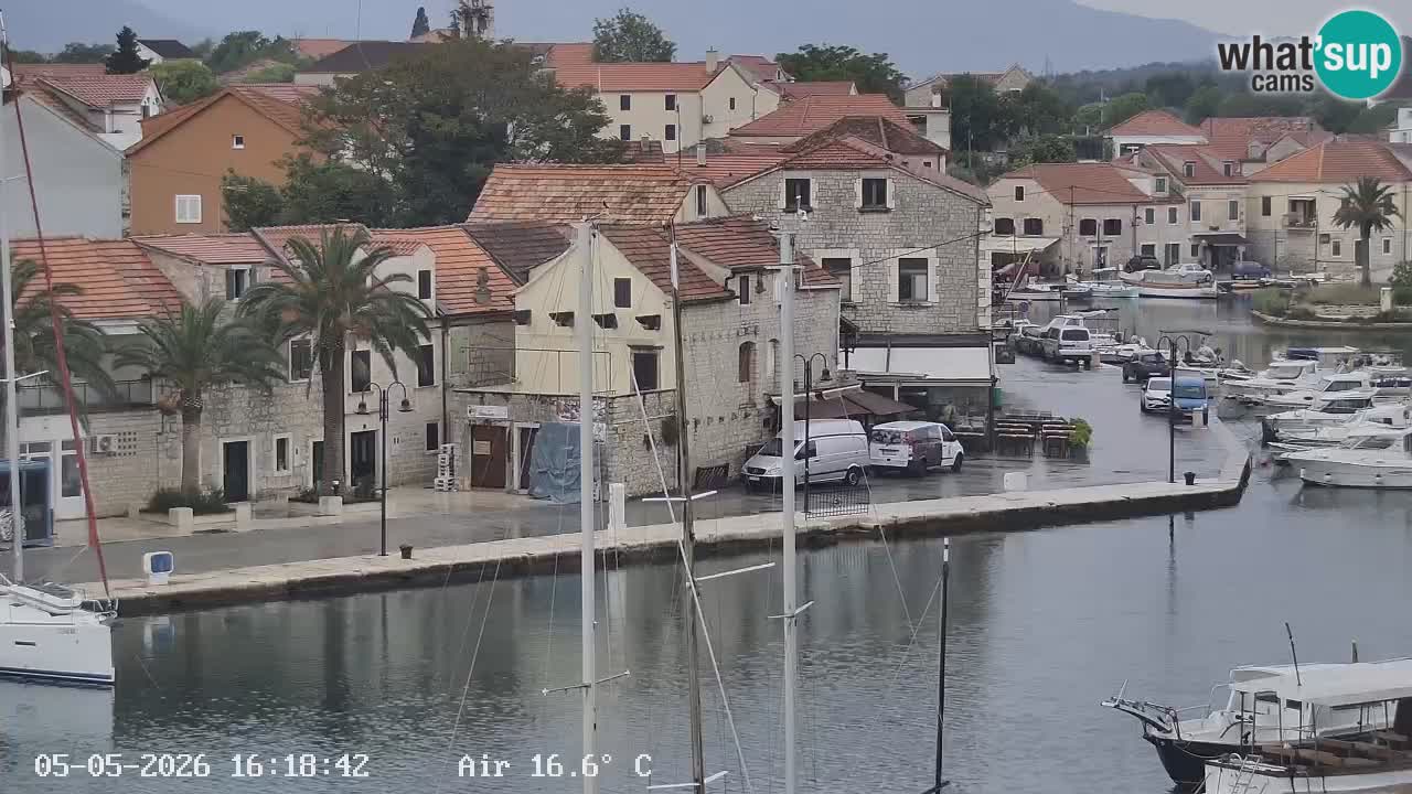 Webcam Hvar Vrboska marina | Dalmazia