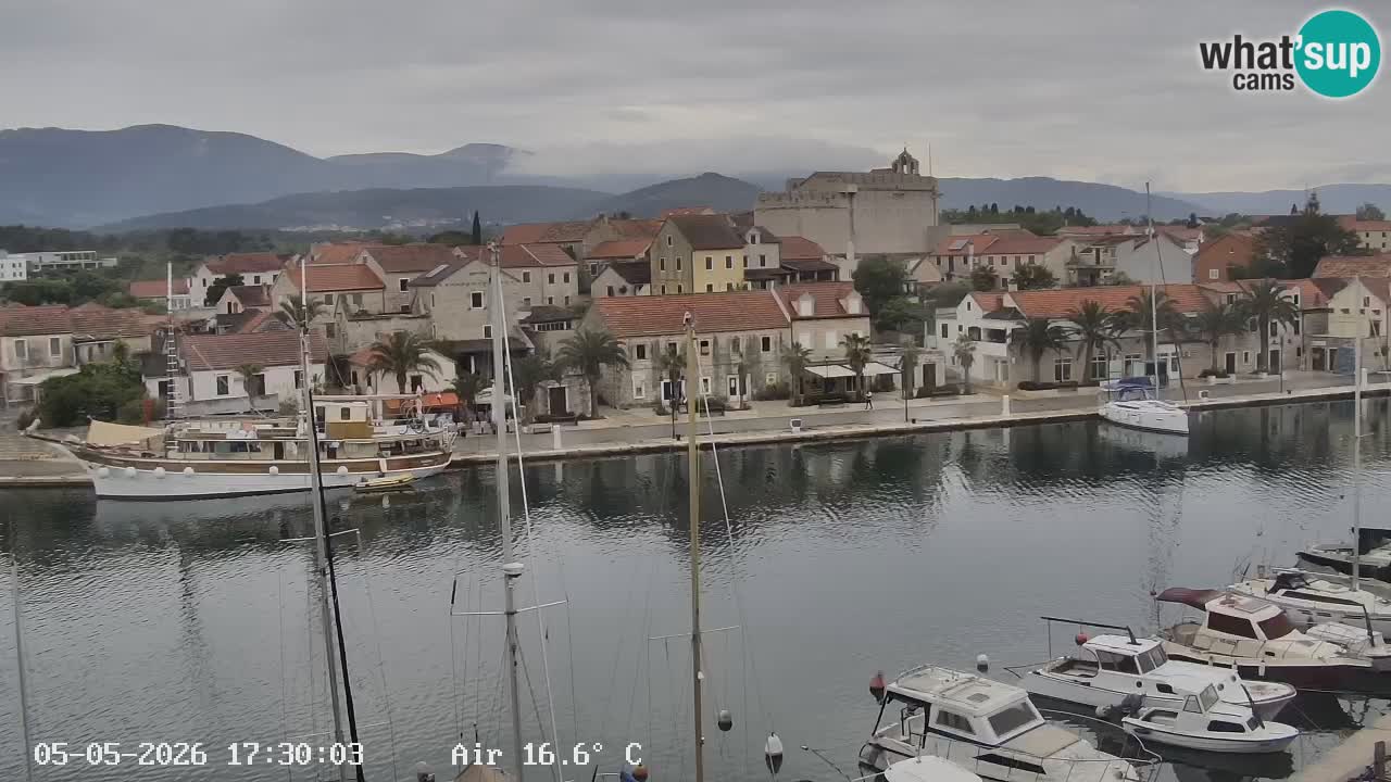 Livecam Vrboska marina | Hvar island | Dalmatia