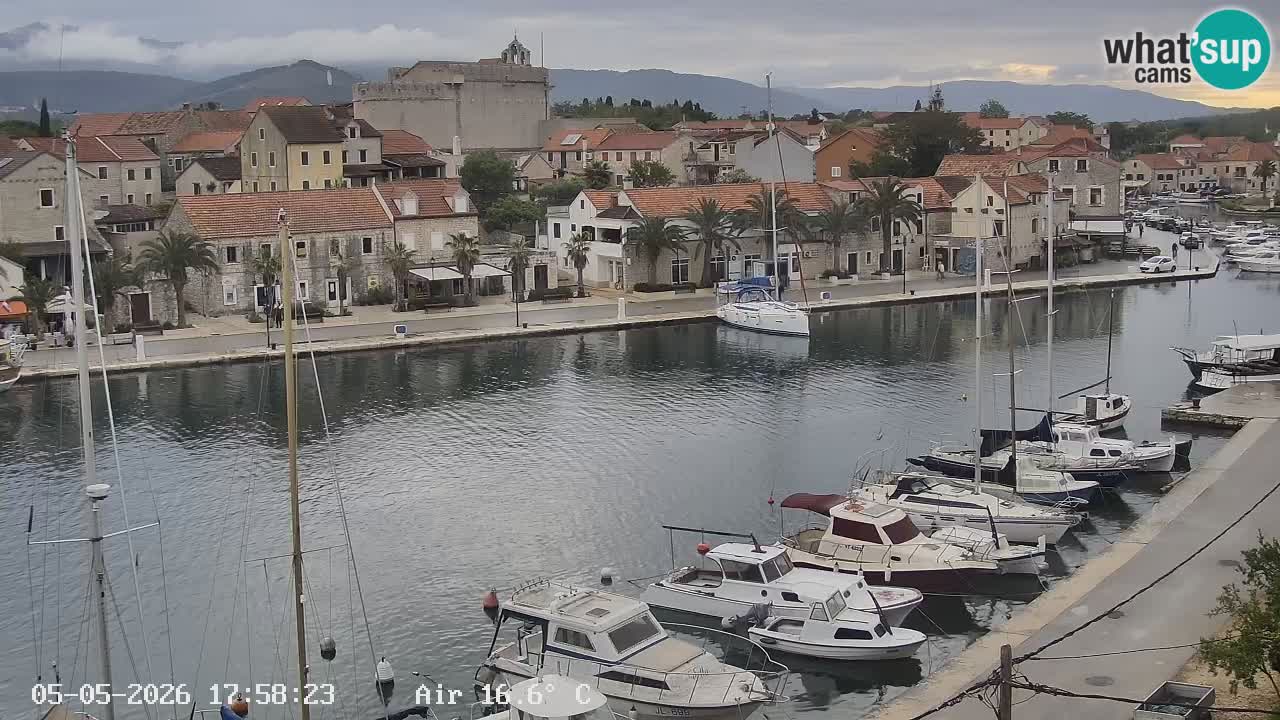 Webcam Vrboska marina | Hvar Insel | Dalmatien