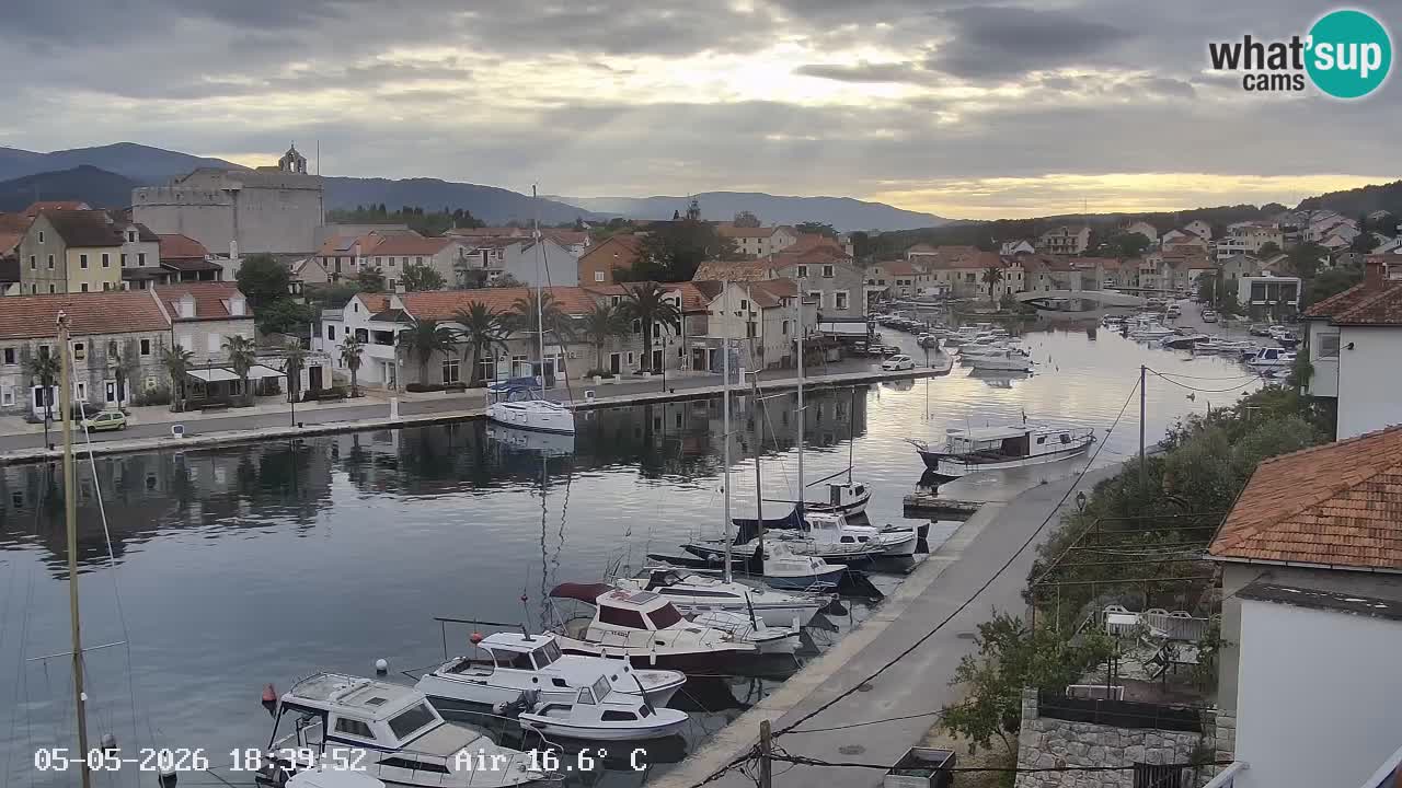 Livecam Vrboska marina | Hvar island | Dalmatia