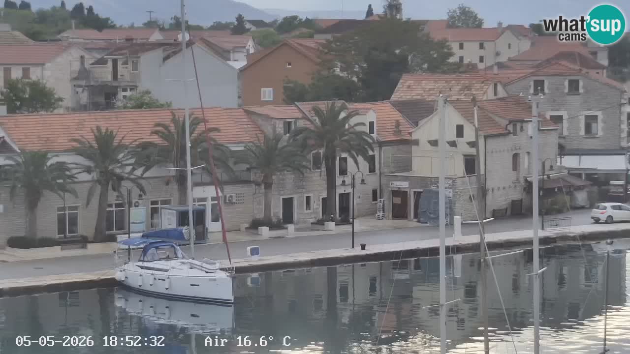 Livecam Vrboska marina | Hvar island | Dalmatia