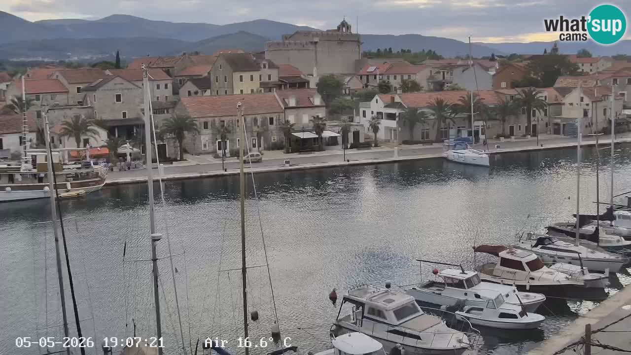 Webcam Vrboska marina | Hvar Insel | Dalmatien