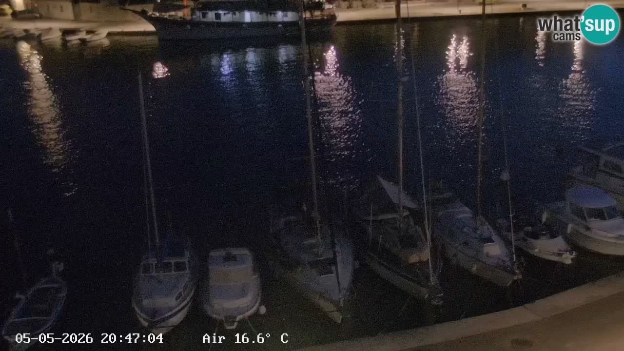 Webcam Vrboska marina | Hvar Insel | Dalmatien
