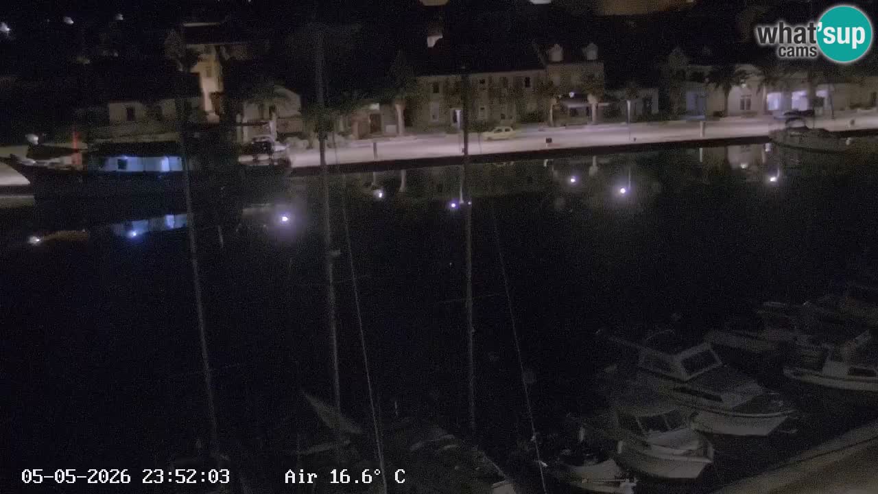 Livecam Vrboska marina | Hvar island | Dalmatia