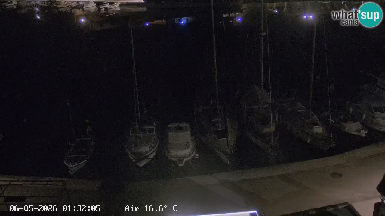 Livecam Vrboska marina | Hvar island | Dalmatia