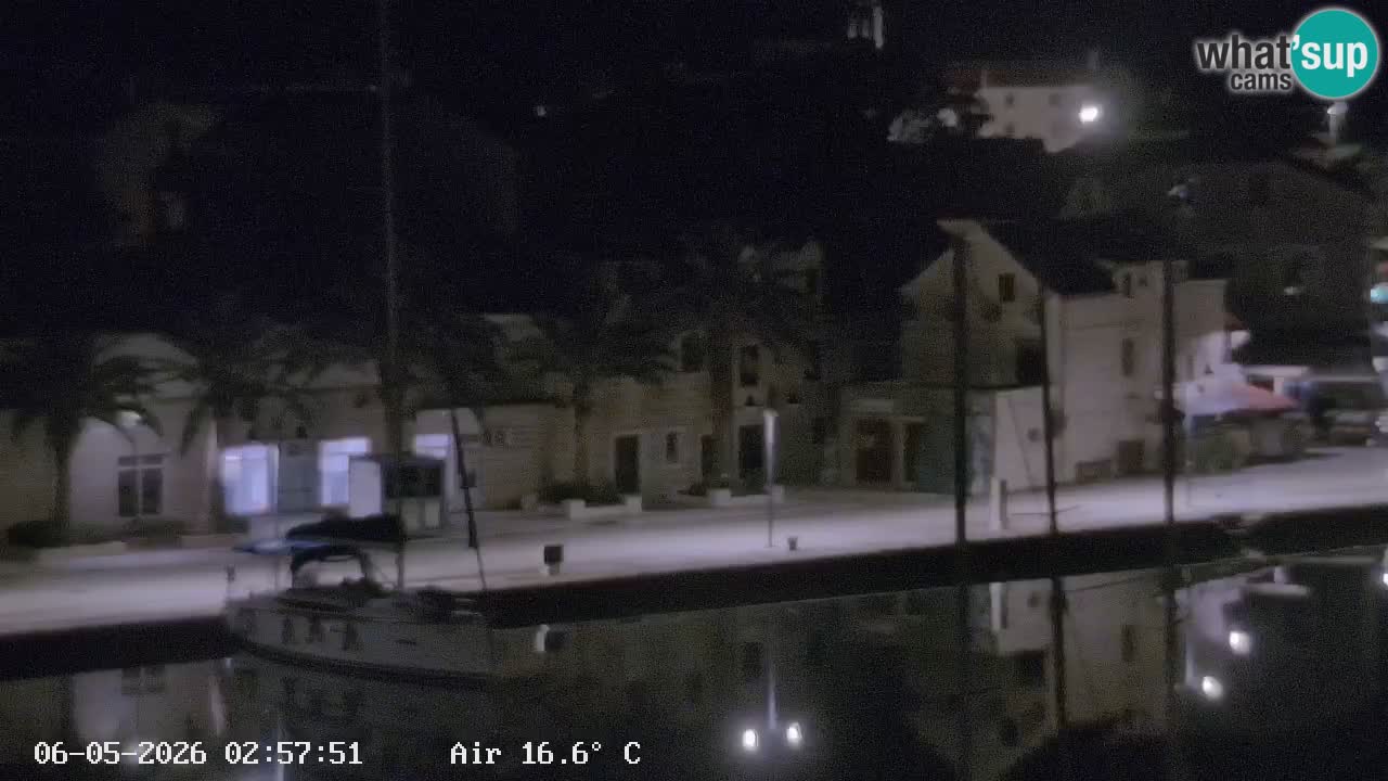 Web kamera Hvar Vrboska marina | otok Hvar | Dalmacija