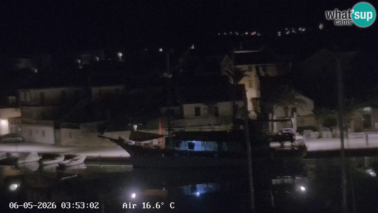 Web kamera Hvar Vrboska marina | otok Hvar | Dalmacija