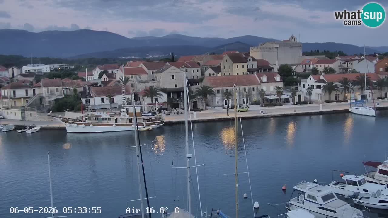 Livecam Vrboska marina | Hvar island | Dalmatia