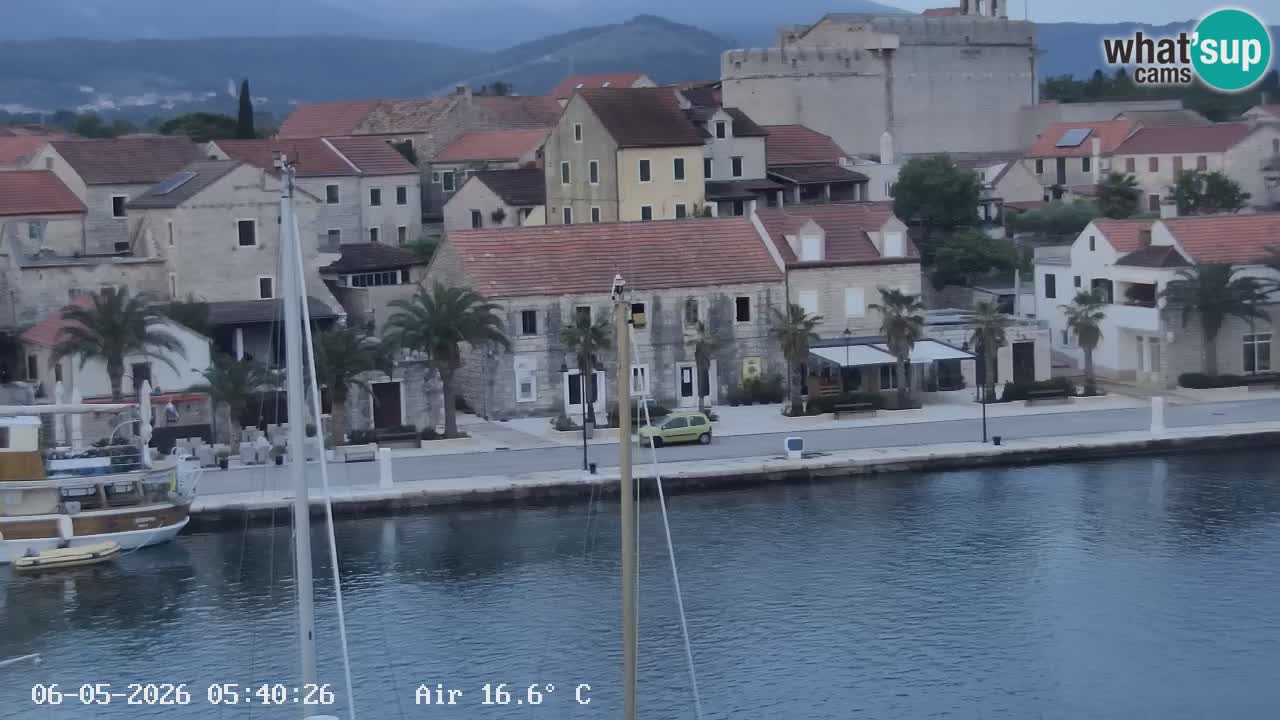 Livecam Hvar Vrboska marina | Île de Hvar | Dalmatia