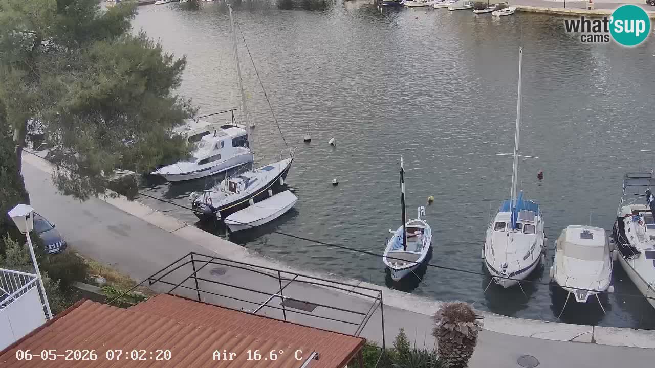 Webcam Hvar Vrboska marina | Dalmazia