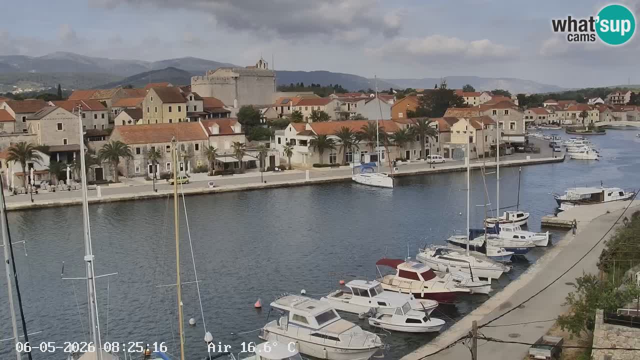 Livecam Vrboska marina | Hvar island | Dalmatia
