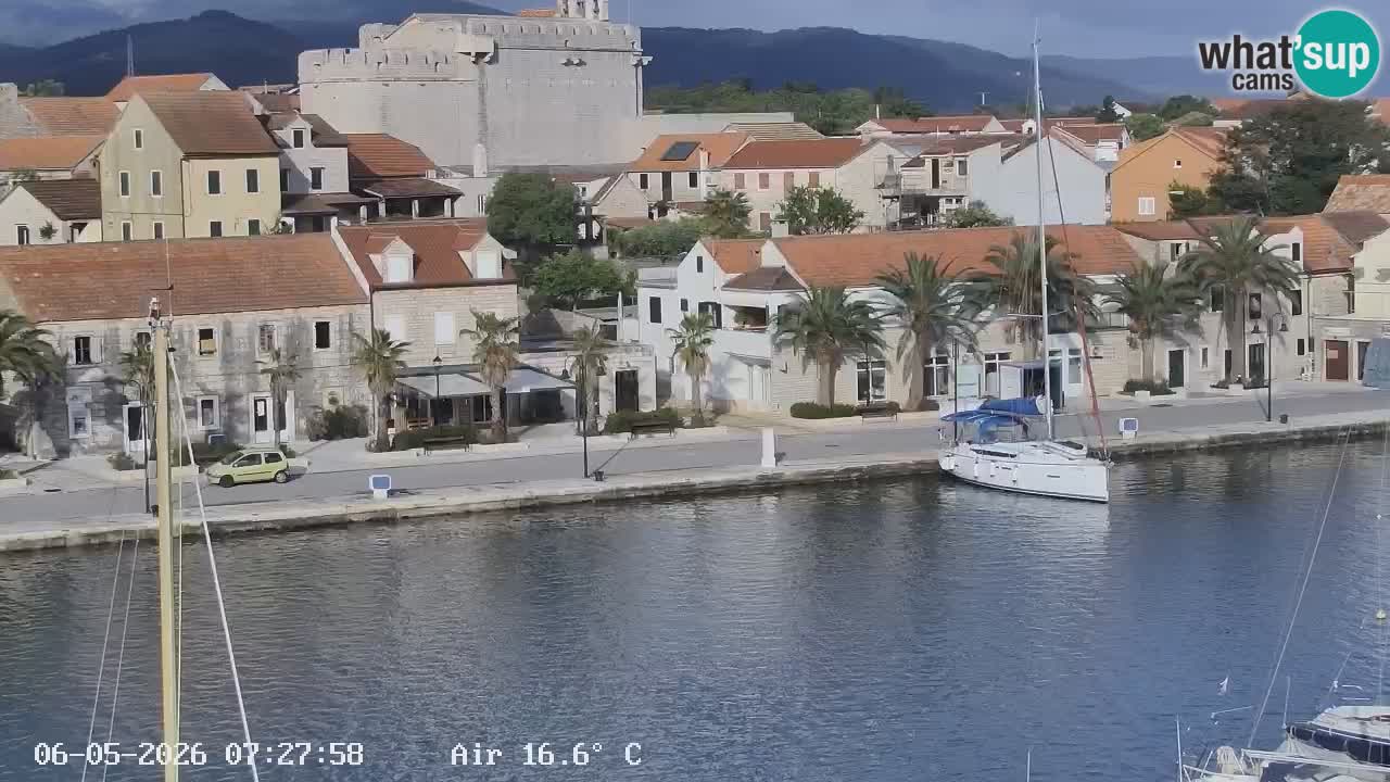 Livecam Vrboska marina | Hvar island | Dalmatia