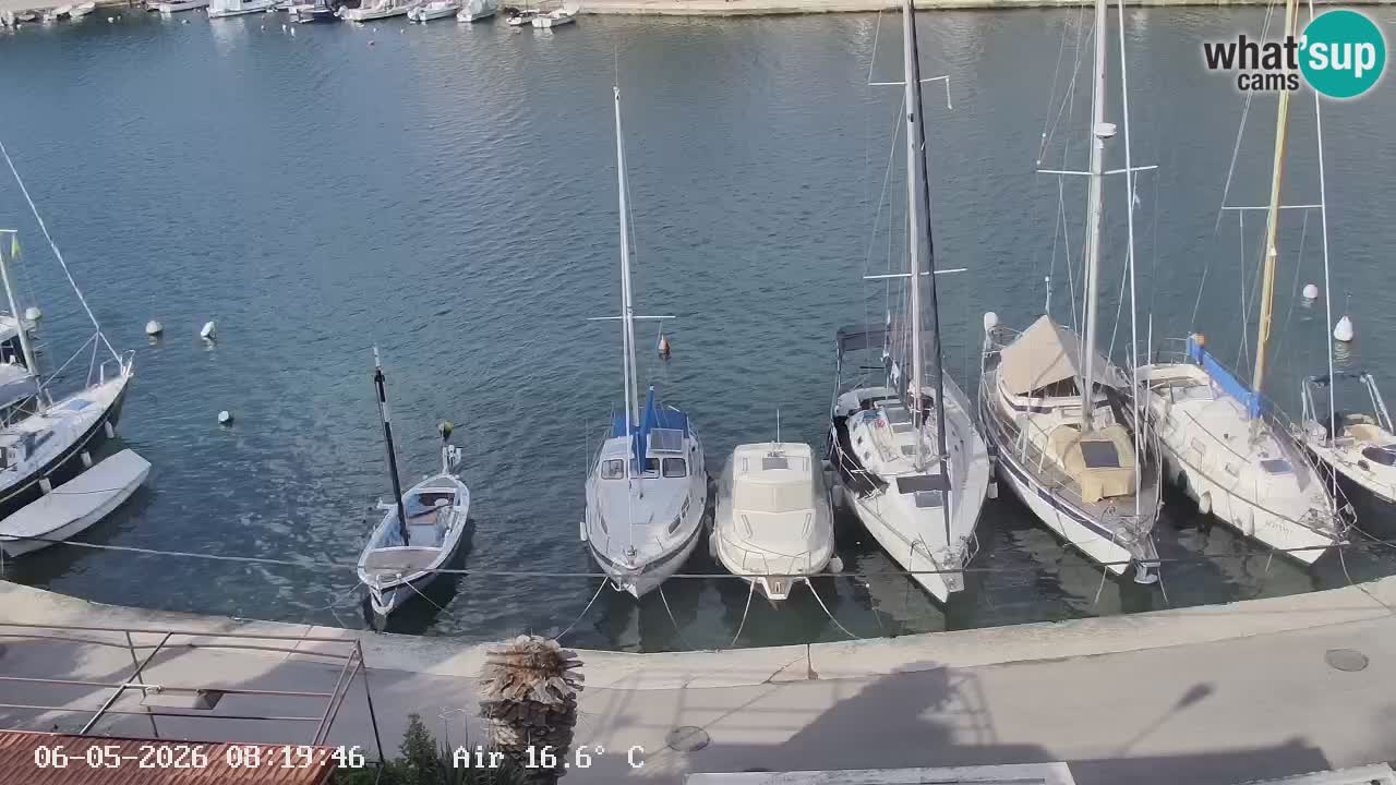 Livecam Hvar Vrboska marina | Île de Hvar | Dalmatia