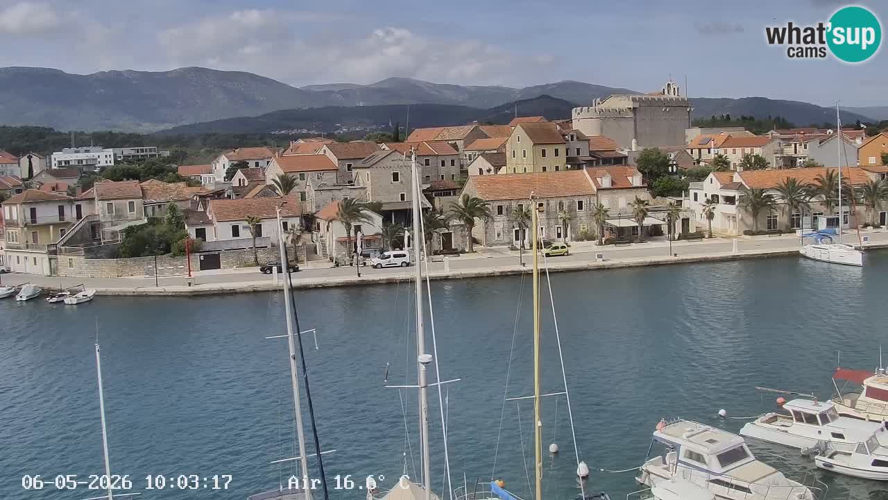 Web kamera Hvar Vrboska marina | otok Hvar | Dalmacija