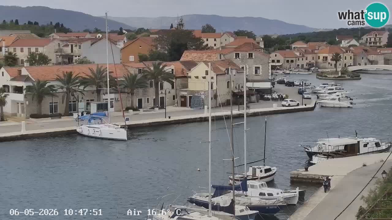 Webcam Vrboska marina | Hvar Insel | Dalmatien