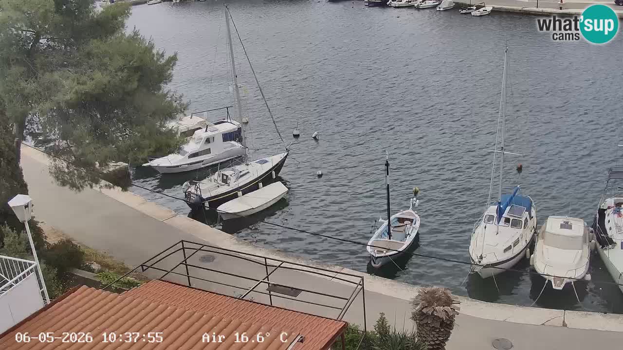 Livecam Vrboska marina | Hvar island | Dalmatia