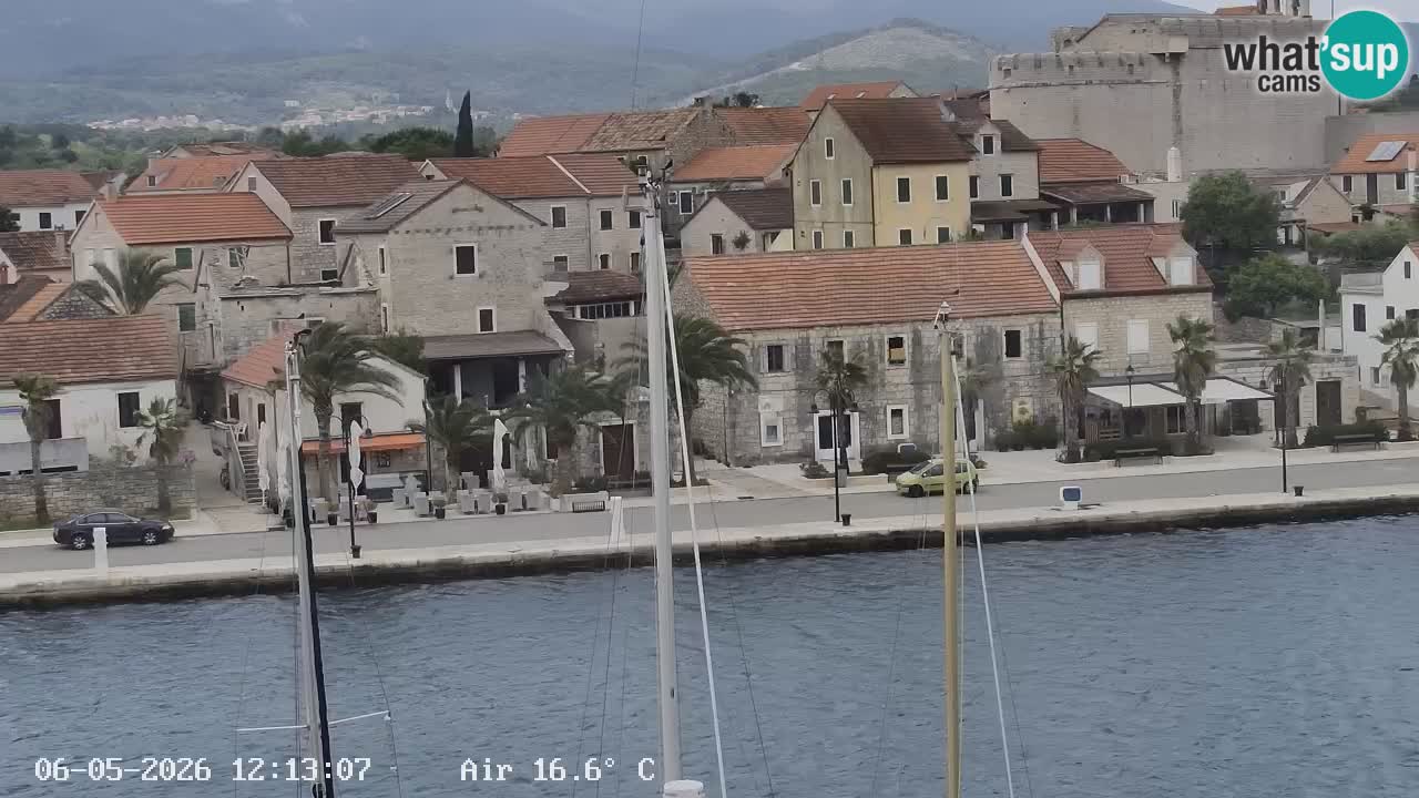 Webcam Vrboska marina | Hvar Insel | Dalmatien