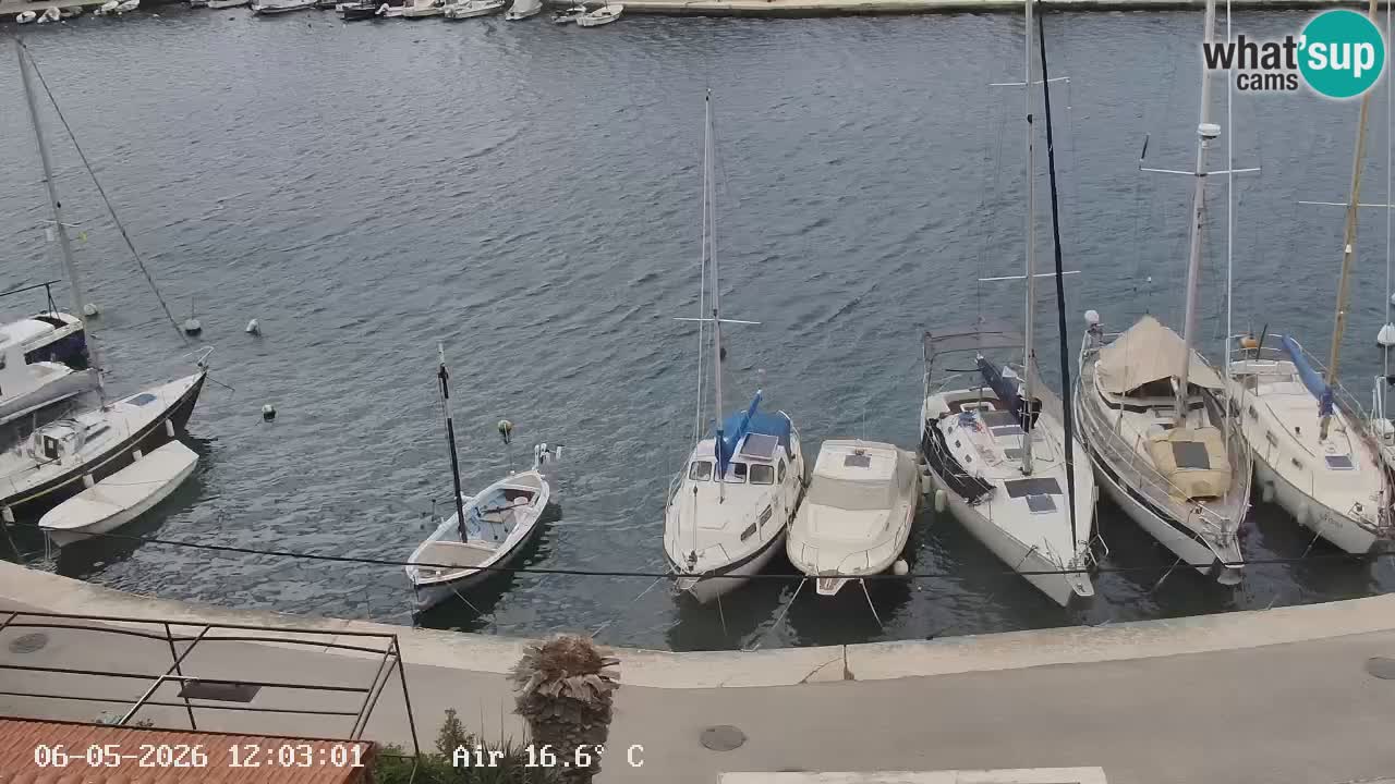 Livecam Vrboska marina | Hvar island | Dalmatia