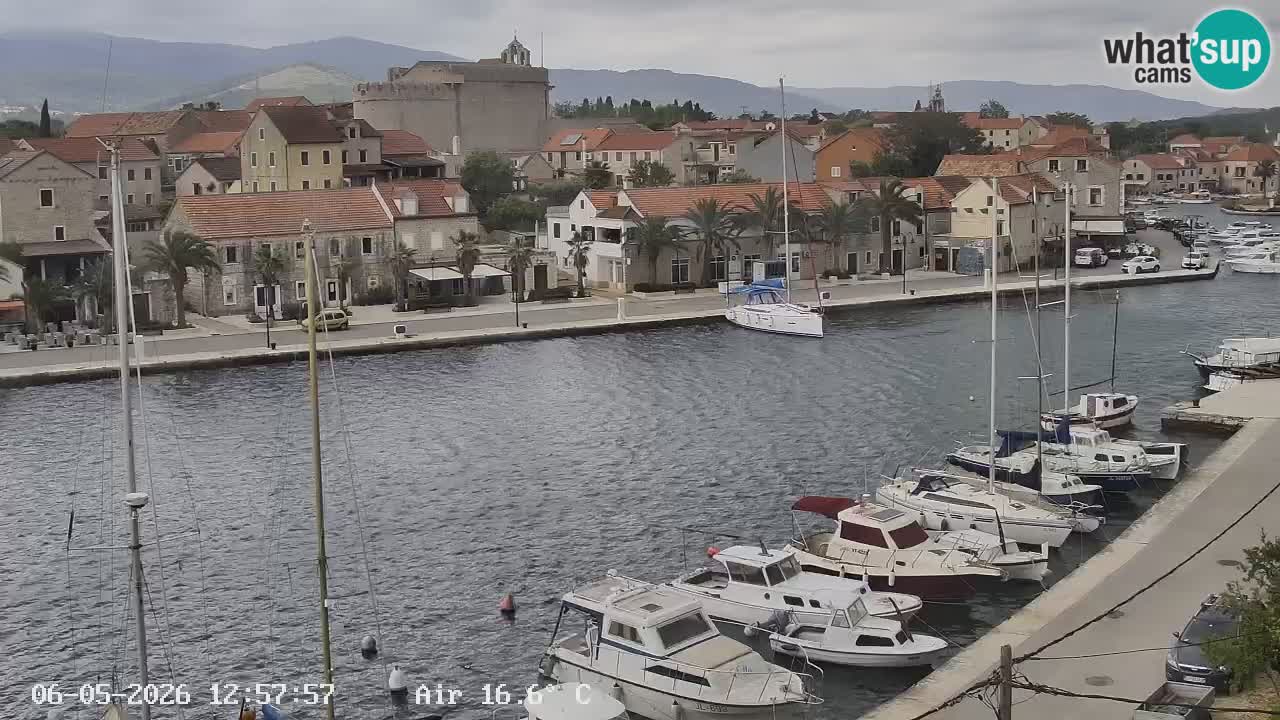 Livecam Vrboska marina | Hvar island | Dalmatia