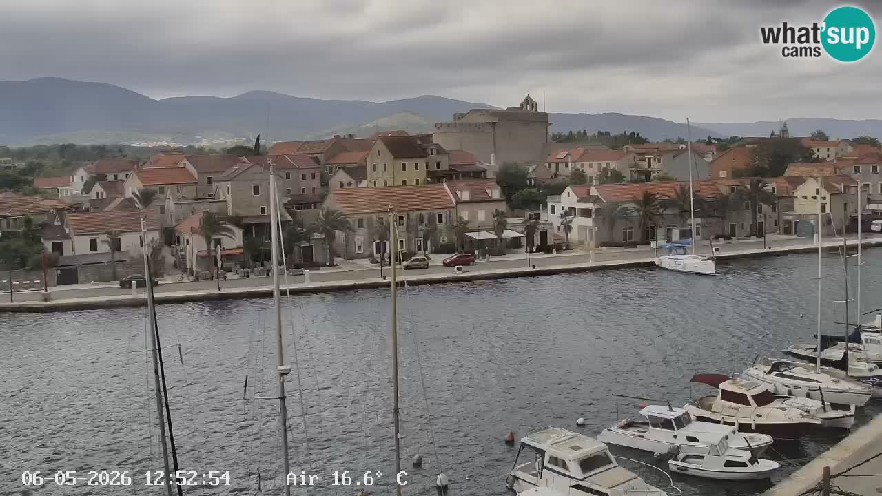 Livecam Vrboska marina | Hvar island | Dalmatia