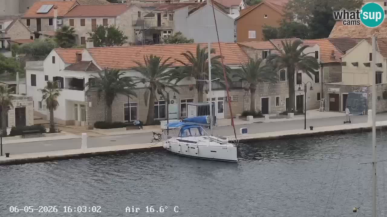 Livecam Vrboska marina | Hvar island | Dalmatia