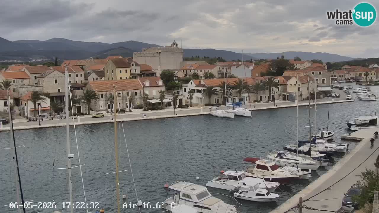 Livecam Vrboska marina | Hvar island | Dalmatia