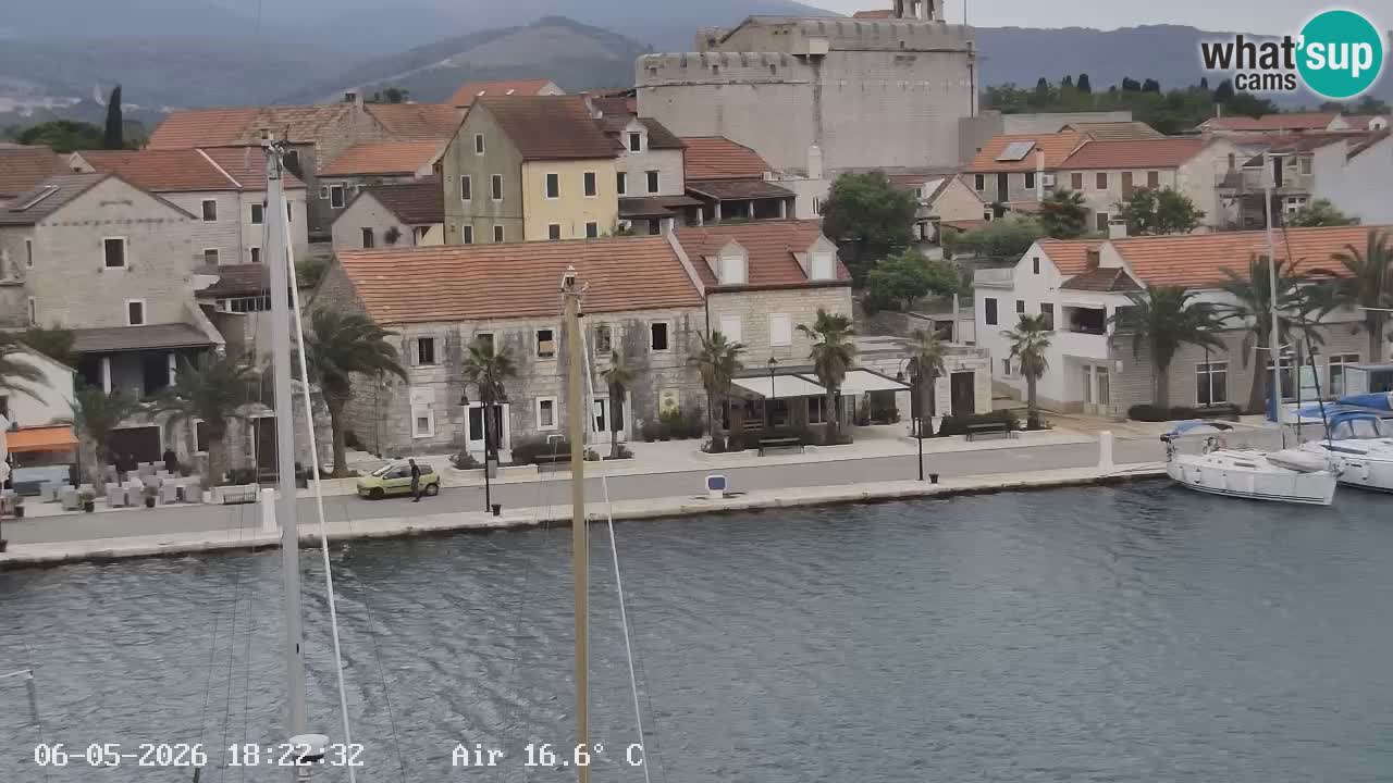 Livecam Vrboska marina | Hvar island | Dalmatia