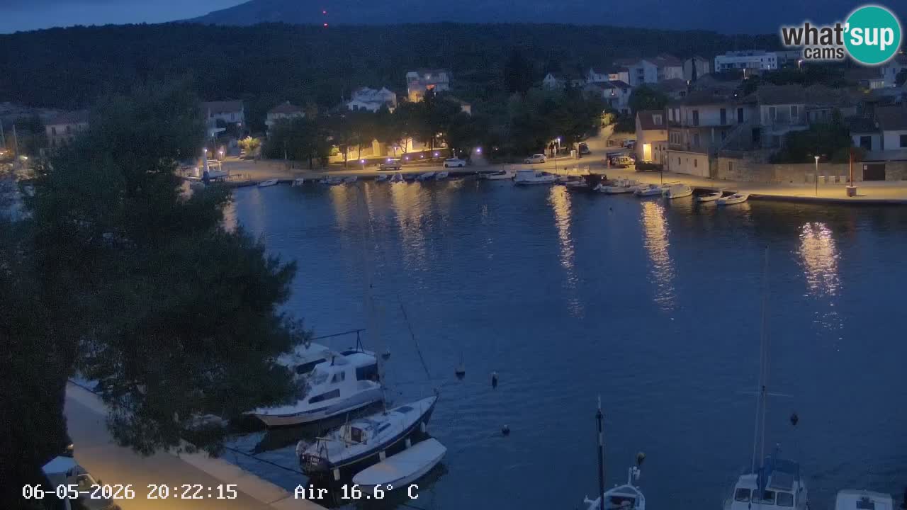 Webcam Hvar Vrboska marina | Dalmazia