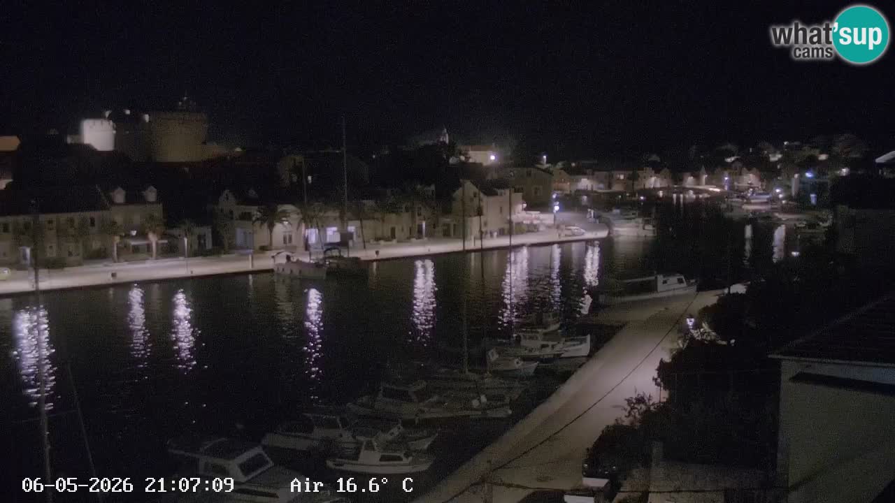 Webcam Vrboska marina | Hvar Insel | Dalmatien