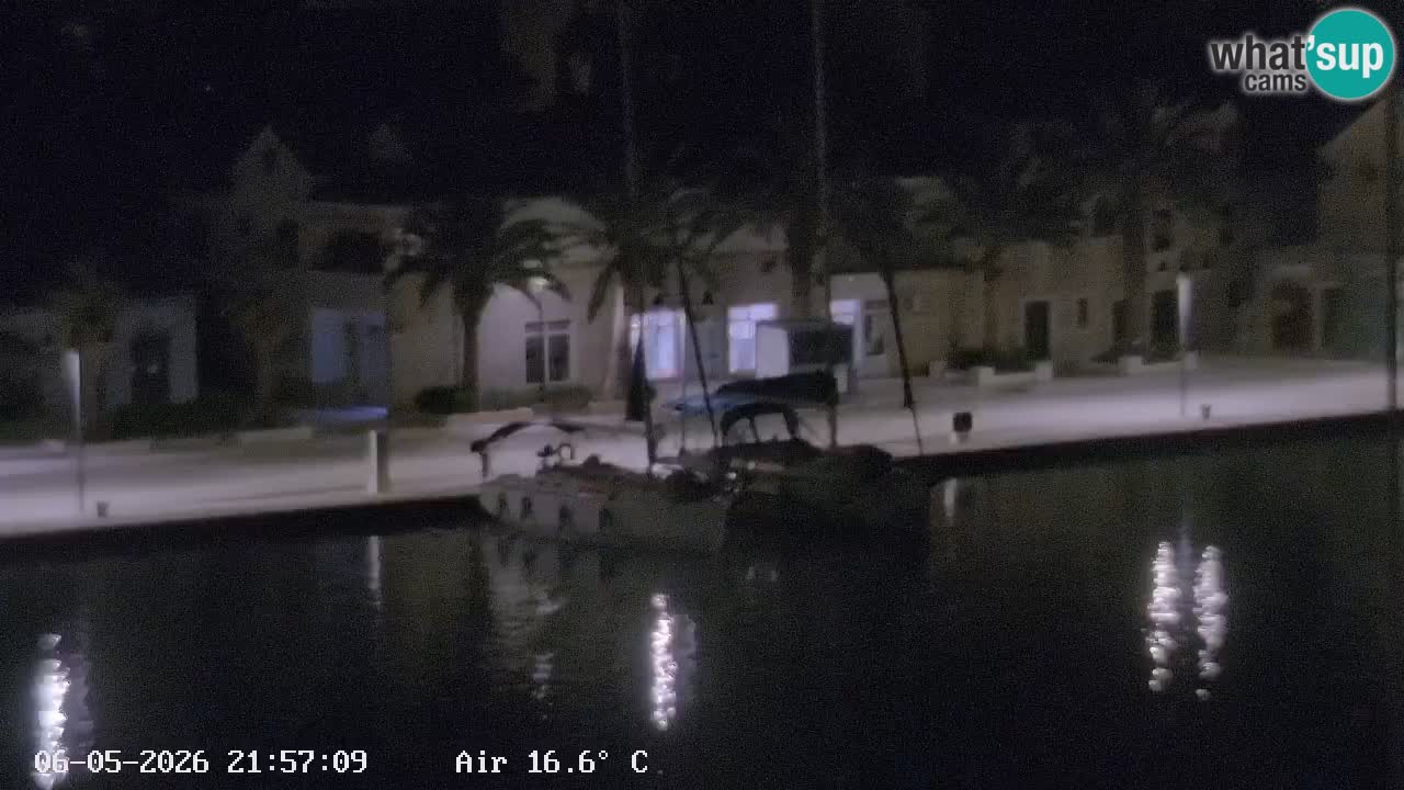 Webcam Hvar Vrboska marina | Dalmazia