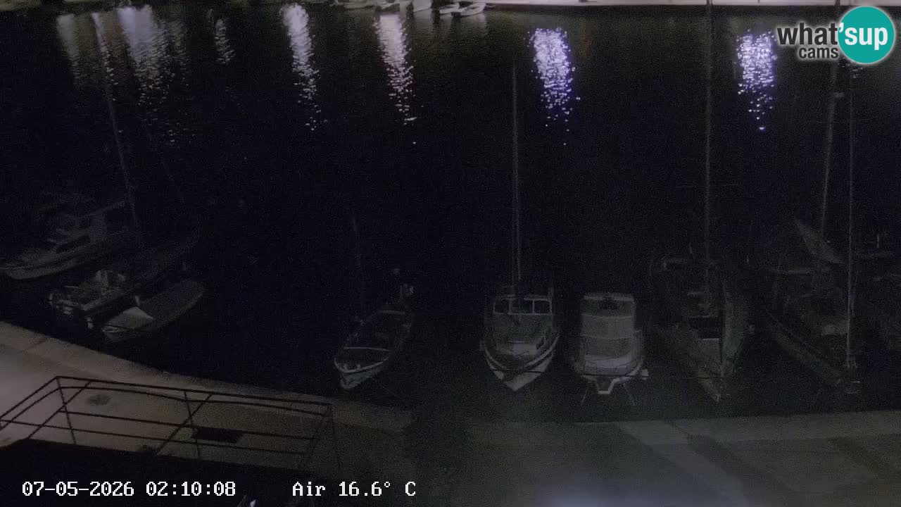 Webcam Vrboska marina | Hvar Insel | Dalmatien