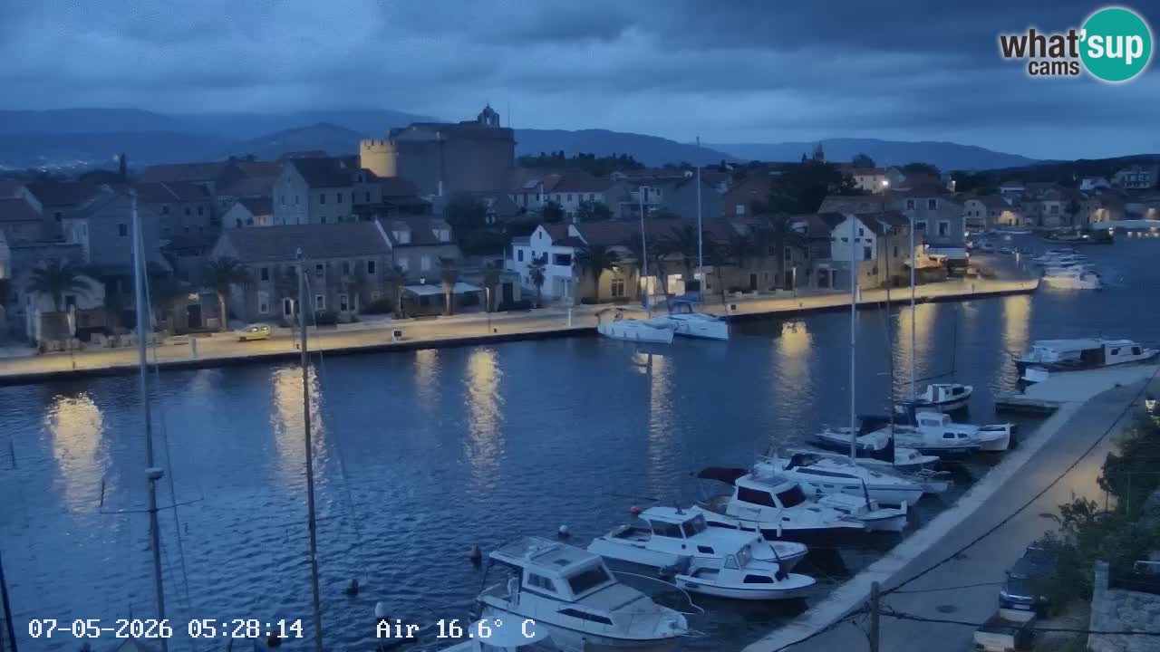 Webcam Vrboska marina | Hvar Insel | Dalmatien