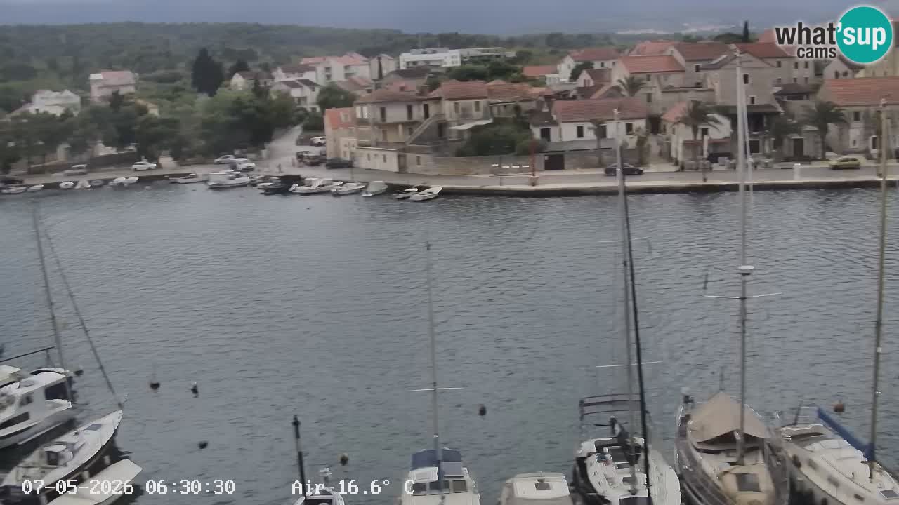 Livecam Vrboska marina | Hvar island | Dalmatia