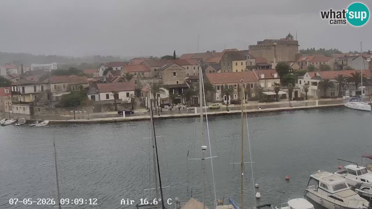 Webcam Vrboska marina | Hvar Insel | Dalmatien