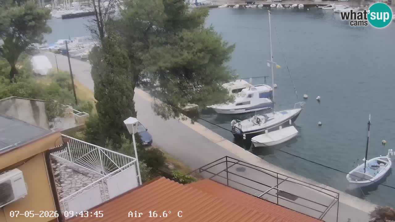 Livecam Hvar Vrboska marina | Île de Hvar | Dalmatia