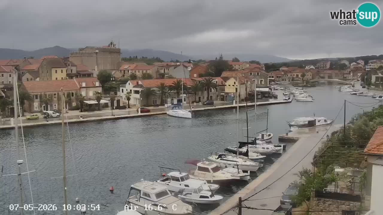 Webcam Vrboska marina | Hvar Insel | Dalmatien