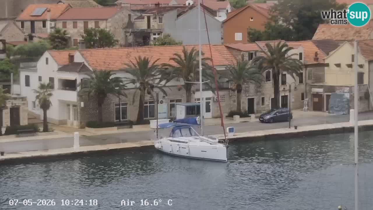 Livecam Vrboska marina | Hvar island | Dalmatia