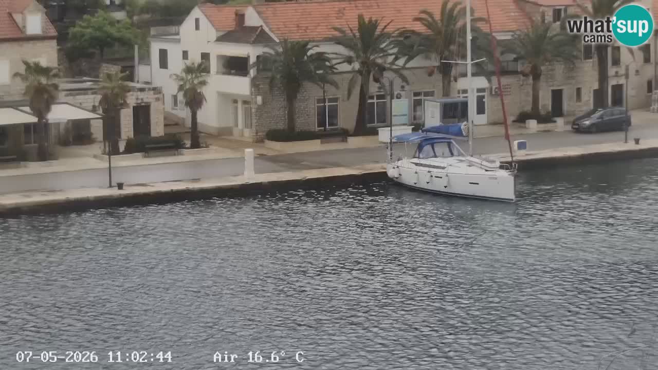 Livecam Vrboska marina | Hvar island | Dalmatia