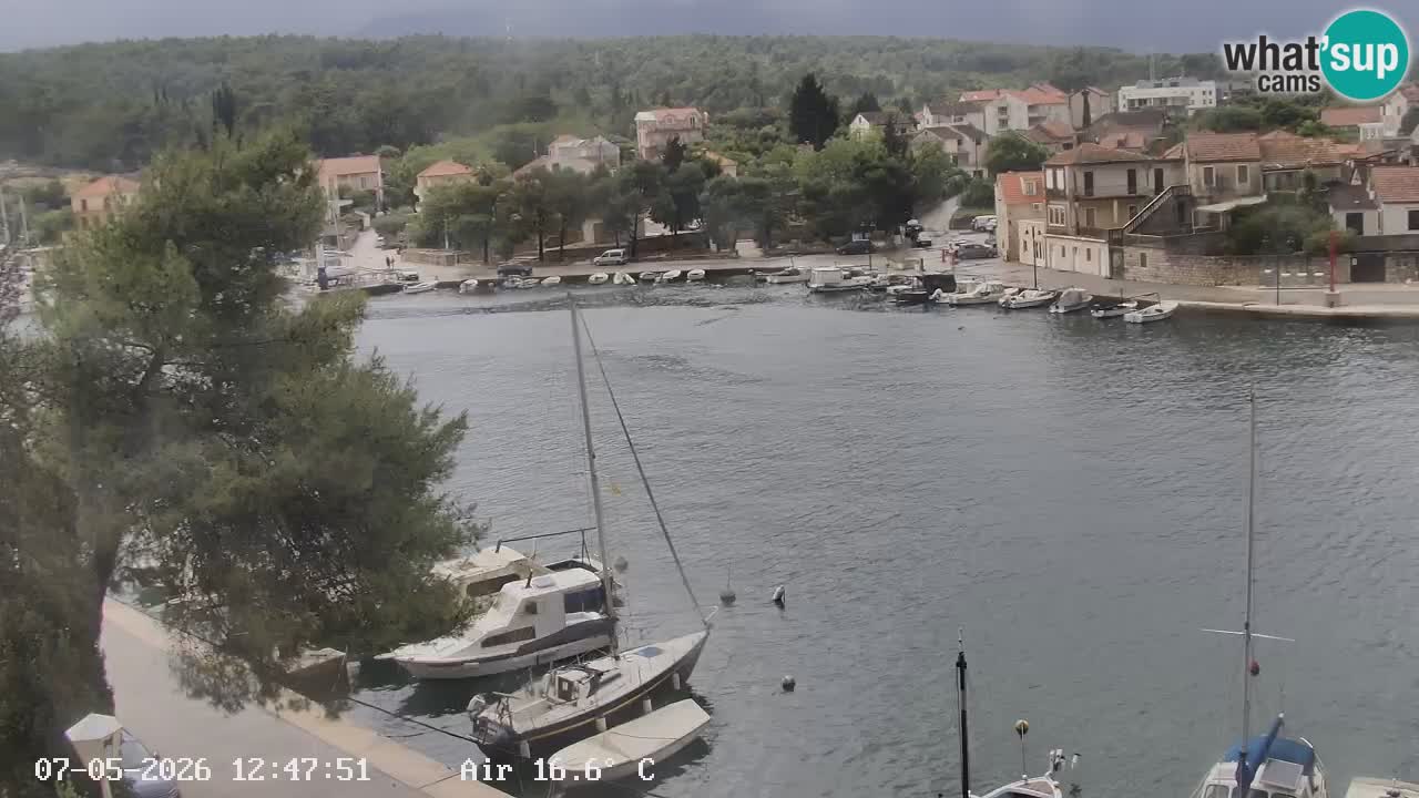 Livecam Vrboska marina | Hvar island | Dalmatia