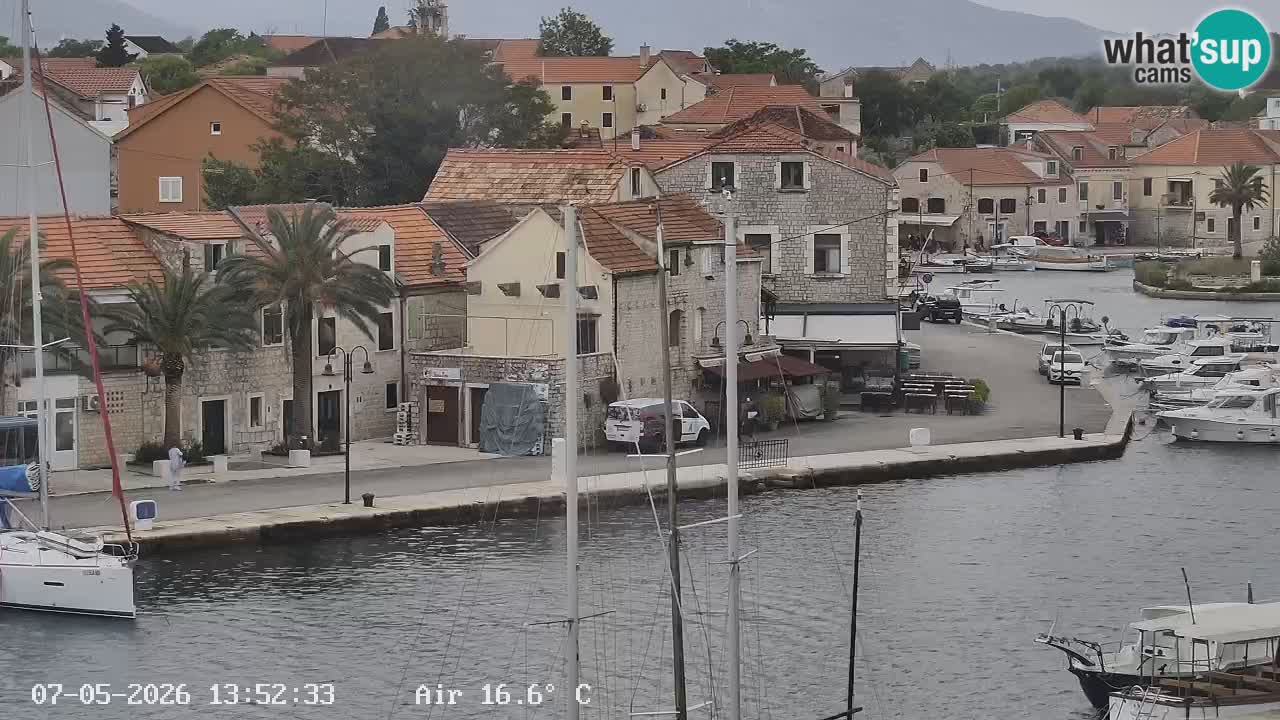 Web kamera Hvar Vrboska marina | otok Hvar | Dalmacija