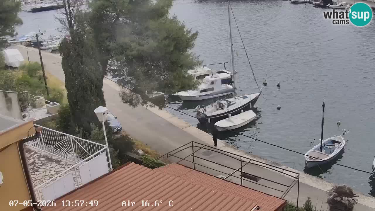 Webcam Vrboska marina | Hvar Insel | Dalmatien