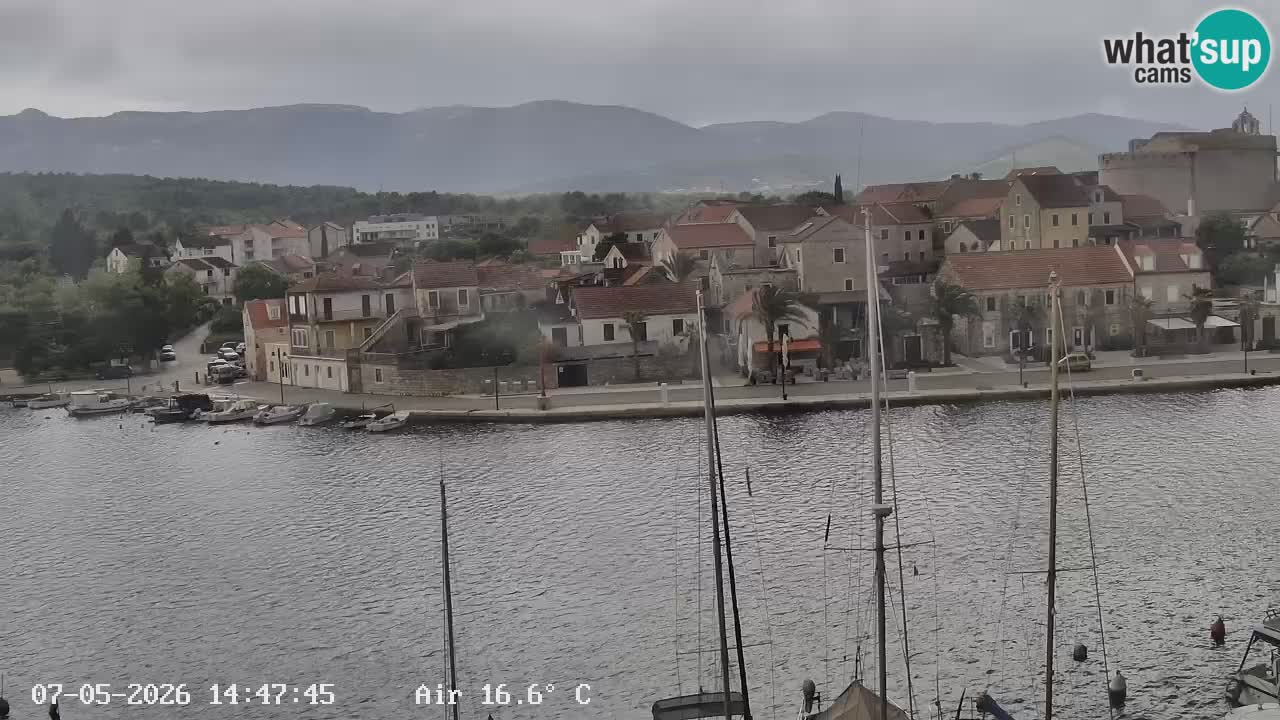 Livecam Vrboska marina | Hvar island | Dalmatia