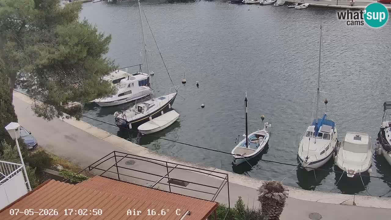 Livecam Vrboska marina | Hvar island | Dalmatia