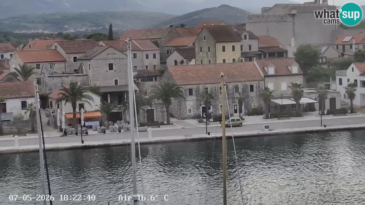 Livecam Hvar Vrboska marina | Île de Hvar | Dalmatia