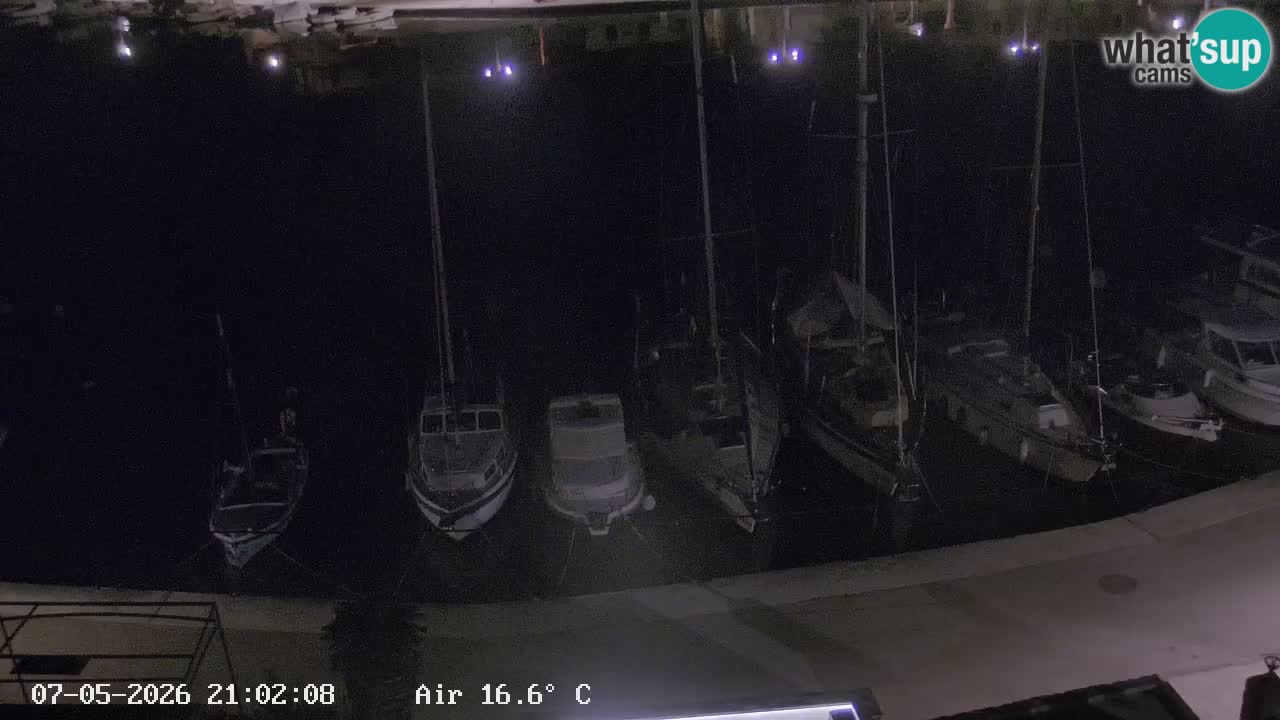 Livecam Vrboska marina | Hvar island | Dalmatia