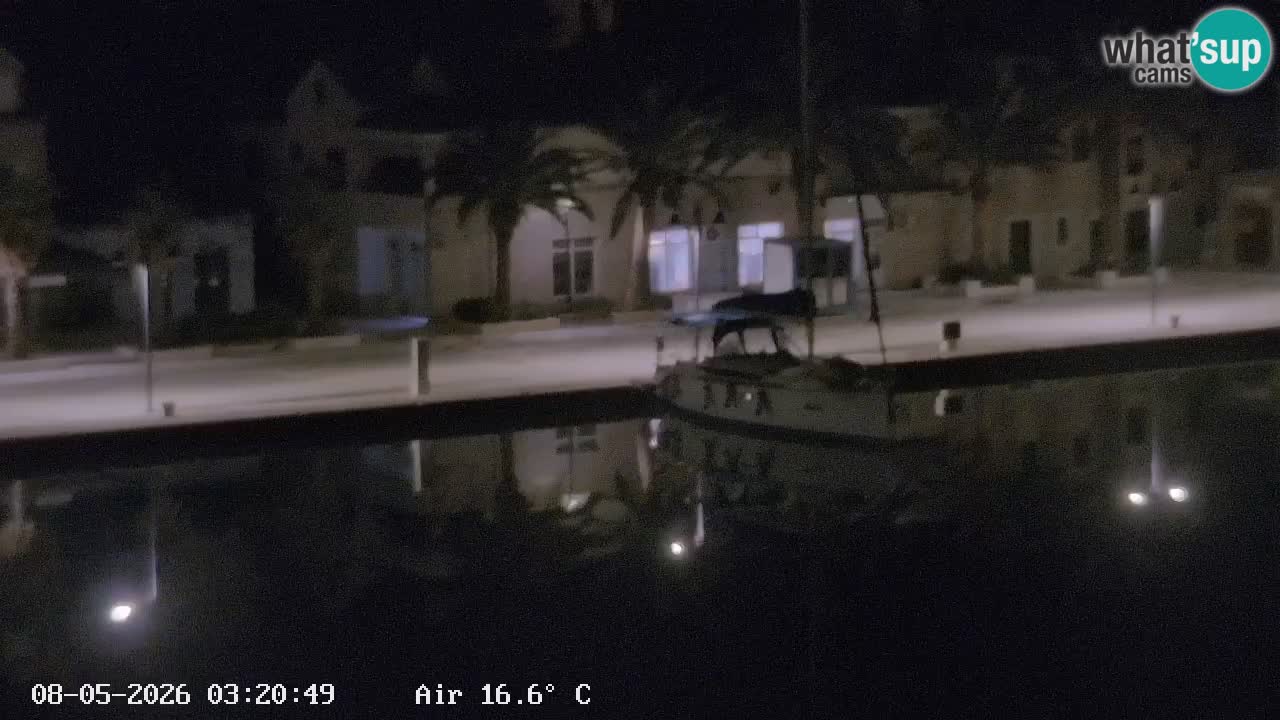 Livecam Hvar Vrboska marina | Île de Hvar | Dalmatia