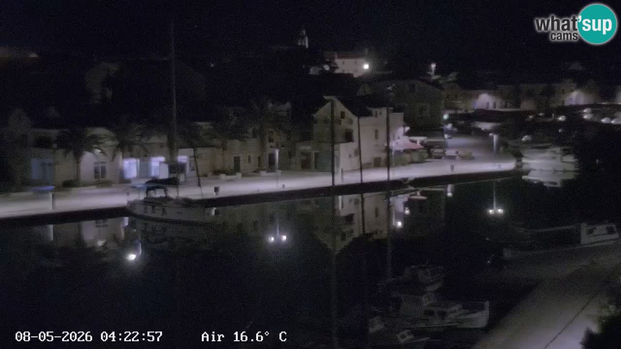 Webcam Hvar Vrboska marina | Dalmazia