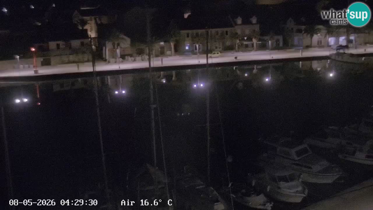 Webcam Hvar Vrboska marina | Dalmazia